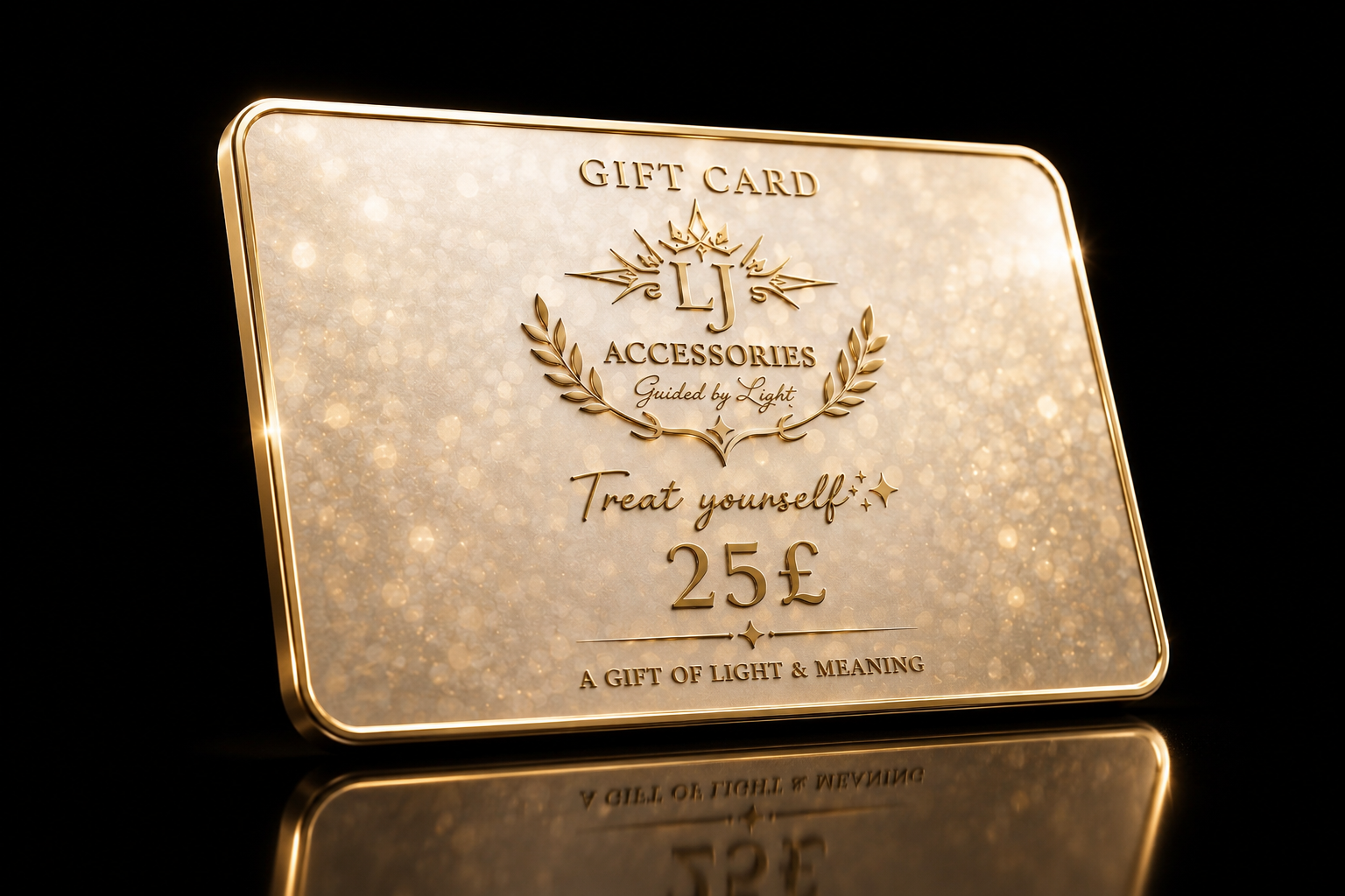 LJ Gift Card • A touch of Sparkle • 25£